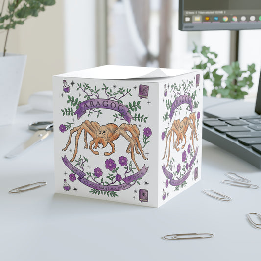 Aragog Note Cube