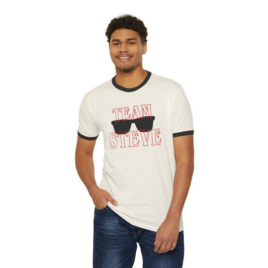 Team Steve Ringer T-Shirt - Fandom-Made