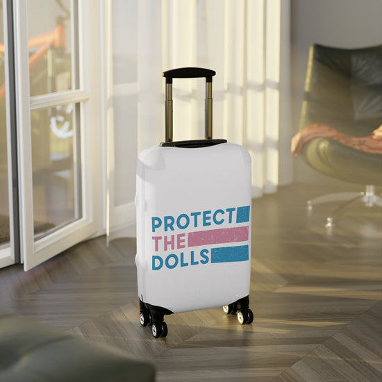 Protect The Dolls Luggage Cover - Fandom-Made