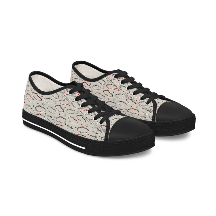 Tortured Friendship Bracelets All-Over Print Women's Low Top Sneakers - Fandom-Made