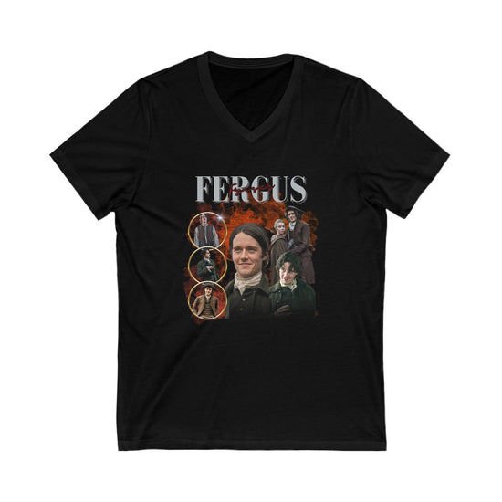 Fergus Fraser V-Neck Tee - Fandom-Made