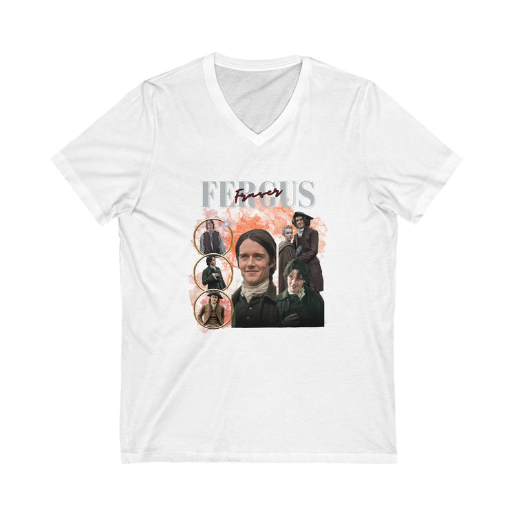 Fergus Fraser V-Neck Tee - Fandom-Made