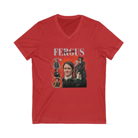 Fergus Fraser V-Neck Tee - Fandom-Made