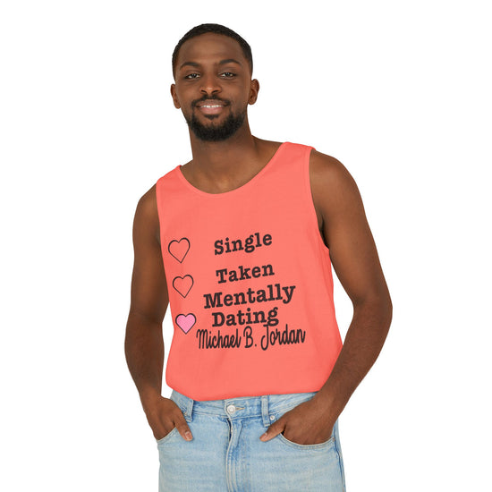 Mentally Dating Michael B. Jordan Unisex Tank Top - Fandom-Made
