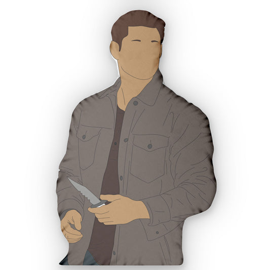 Dean Winchester-Shaped Pillow