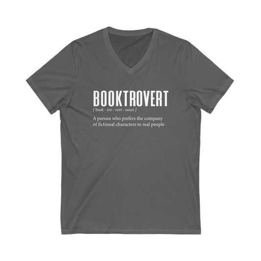 Booktrovert V-Neck Tee