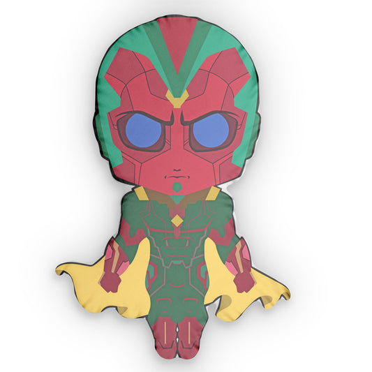 Vision-Shaped Pillow - Fandom-Made