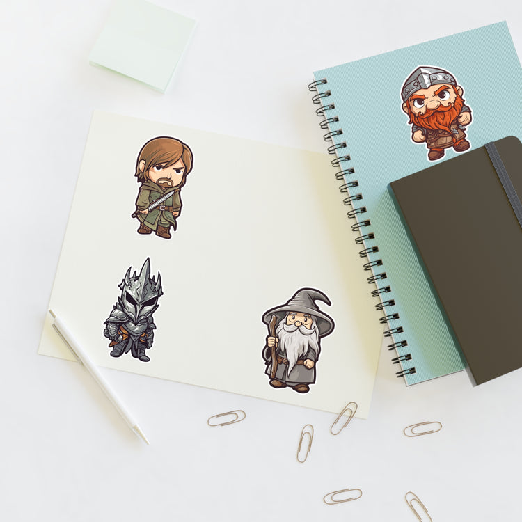 Lords of Rings Sticker Sheet