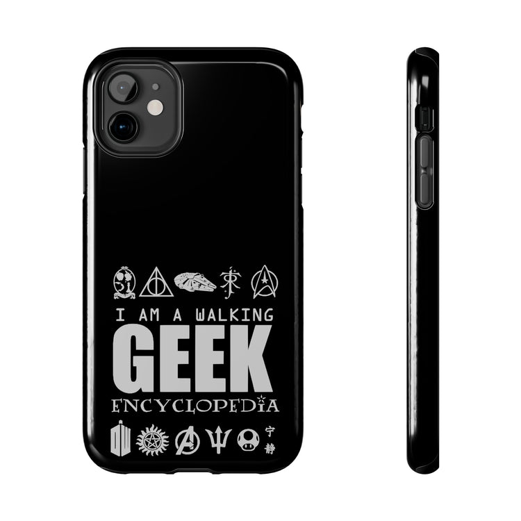 Geekdom Encyclopedia Phone Cases