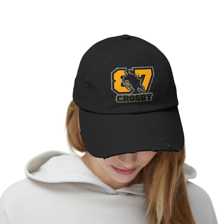 Crosby Distressed Cap - Fandom-Made