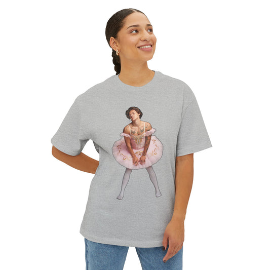 Barbie Styles Unisex Oversized Boxy Tee