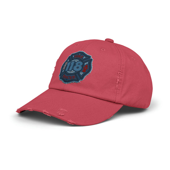 118 Squad Distressed Cap - Fandom-Made