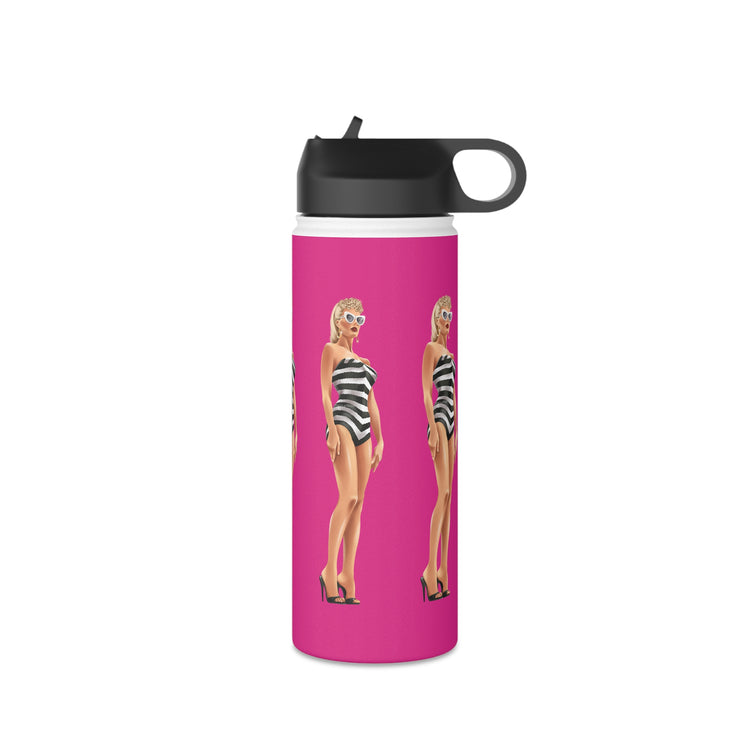 Barbie Water Bottle - Fandom-Made