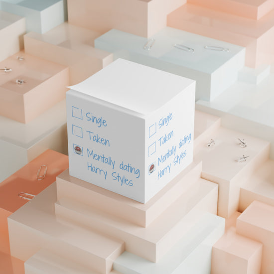 Mentally Dating Harry Note Cube - Fandom-Made