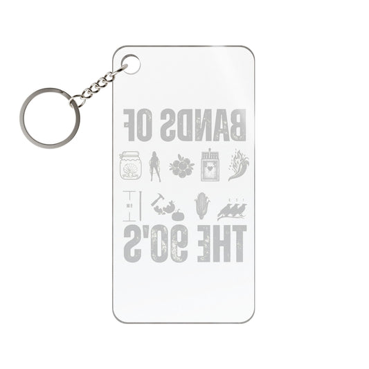 Bands Of The 90s Keychain Charm