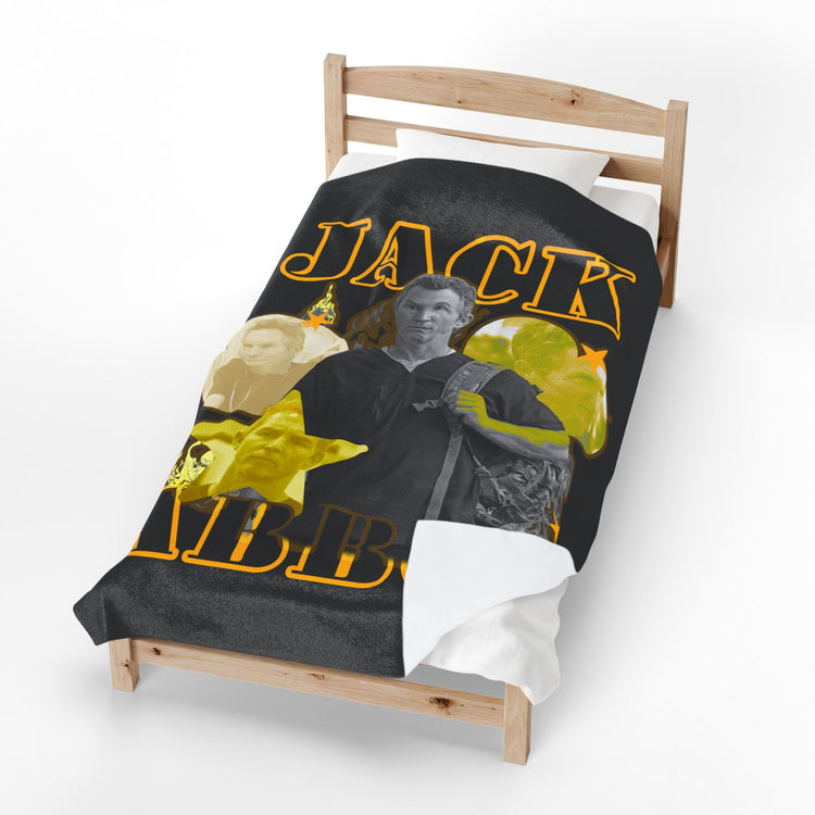 Jack Abbot Velveteen Plush Blanket