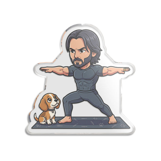 Yoga Wick Statue
