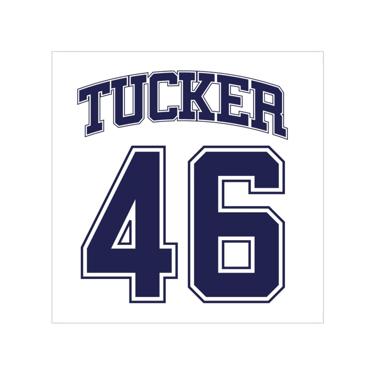 Tucker 46 Transparent Sticker