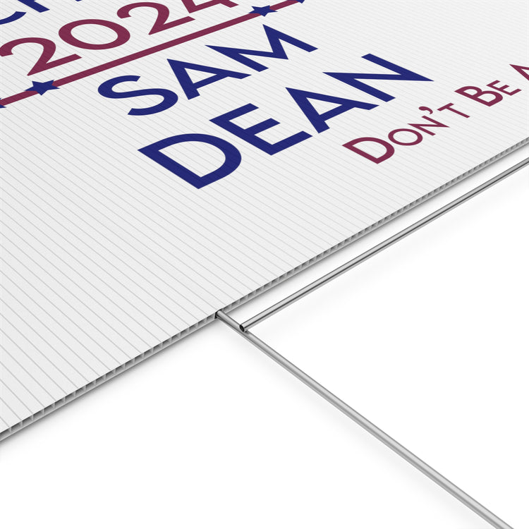 Winchesters 2024 Yard Sign