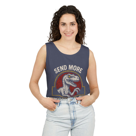 Send More Tourists Tank Top