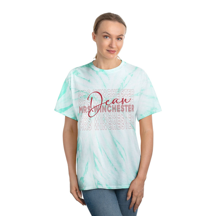 Mrs. Dean Winchester Tie-Dye Tee - Fandom-Made
