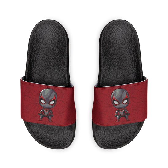 Miles Morales All-Over Print Youth Slides - Fandom-Made