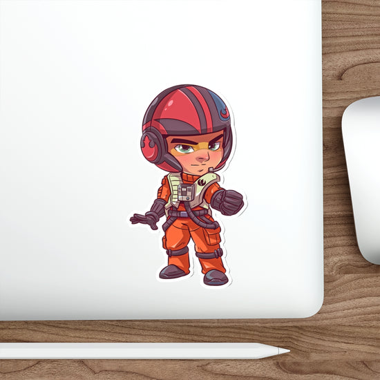 Poe Dameron Die-Cut Sticker - Fandom-Made