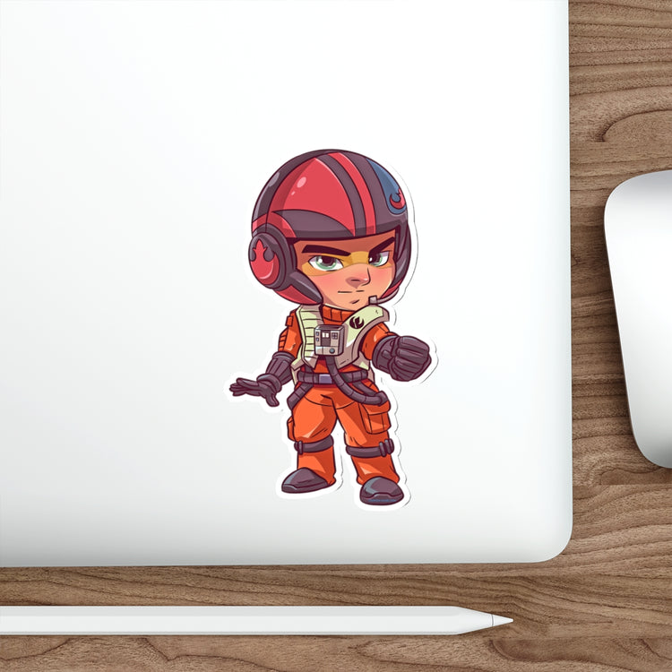 Poe Dameron Die-Cut Sticker - Fandom-Made
