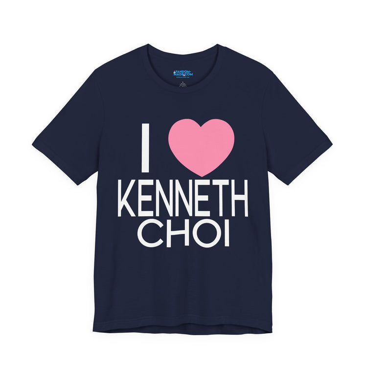 I Love Kenneth Choi Unisex T-Shirt - Fandom-Made