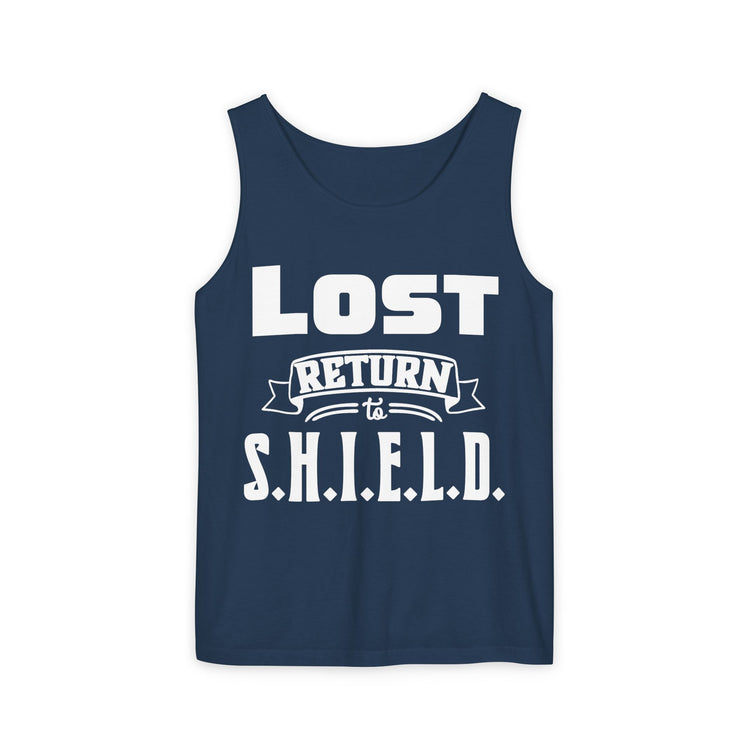 Lost Return To...S.H.I.E.L.D. Tank Top - Fandom-Made