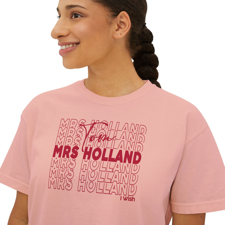 Mrs. Holland Women's Boxy Tee