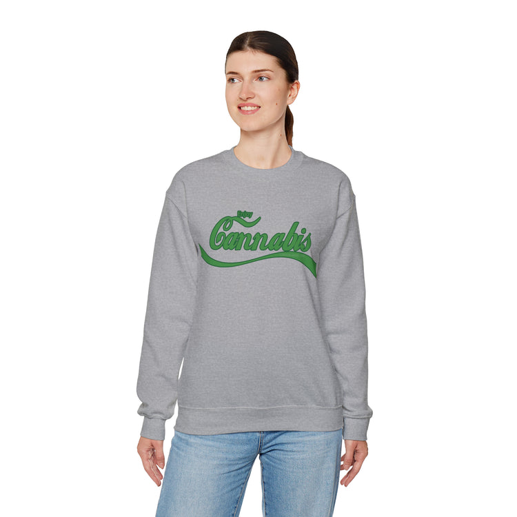 Enjoy Cannabis Crewneck Sweatshirt - Fandom-Made