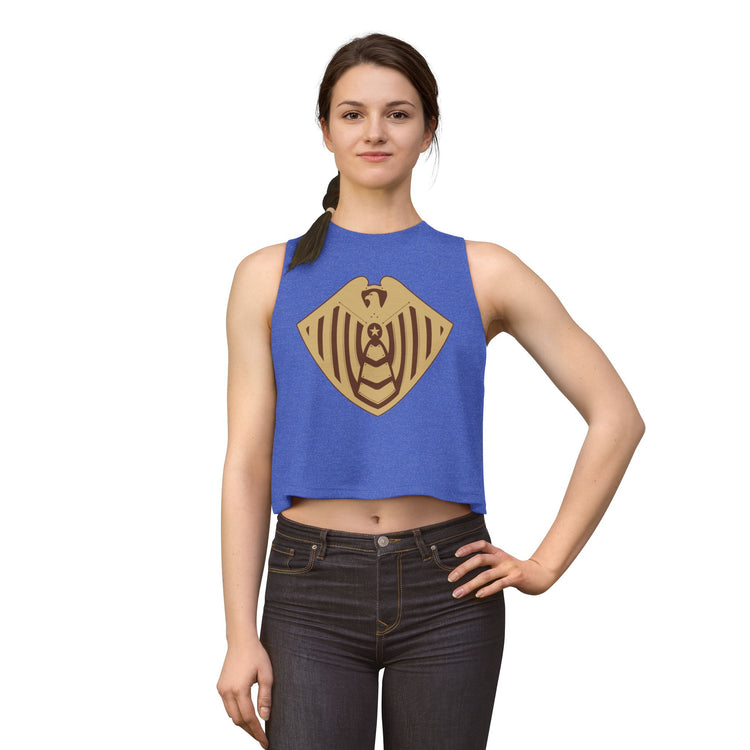 Soldier Boy Shield Women's Crop Top - Fandom-Made