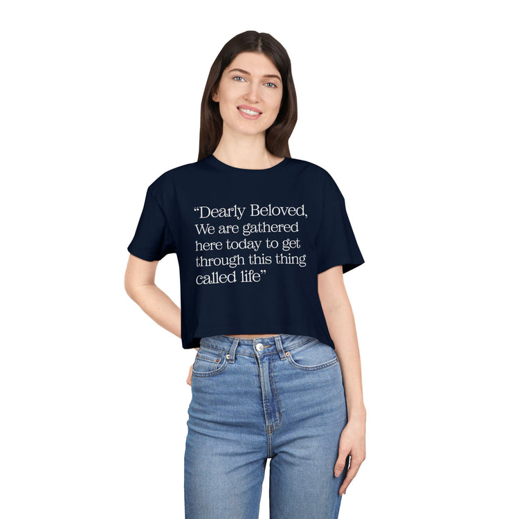 Dearly Beloved Crop Top