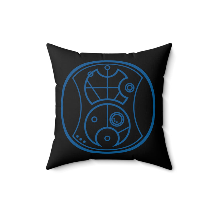 Hello Sweetie in Gallifreyan Square Pillow - Fandom-Made