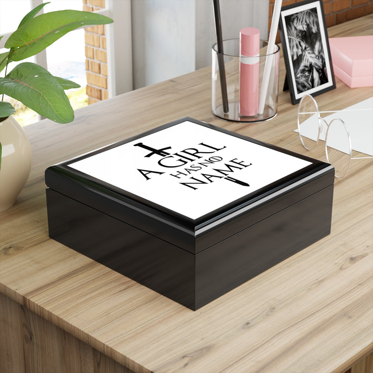 A Girl Has No Name Jewelry Box