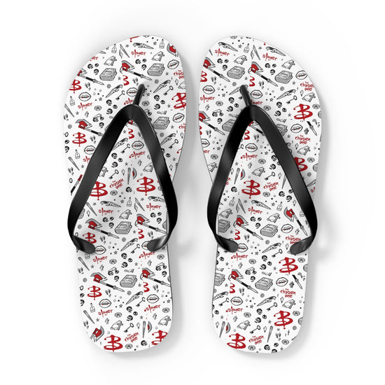 Buffy All-Over Print Flip Flops - Fandom-Made