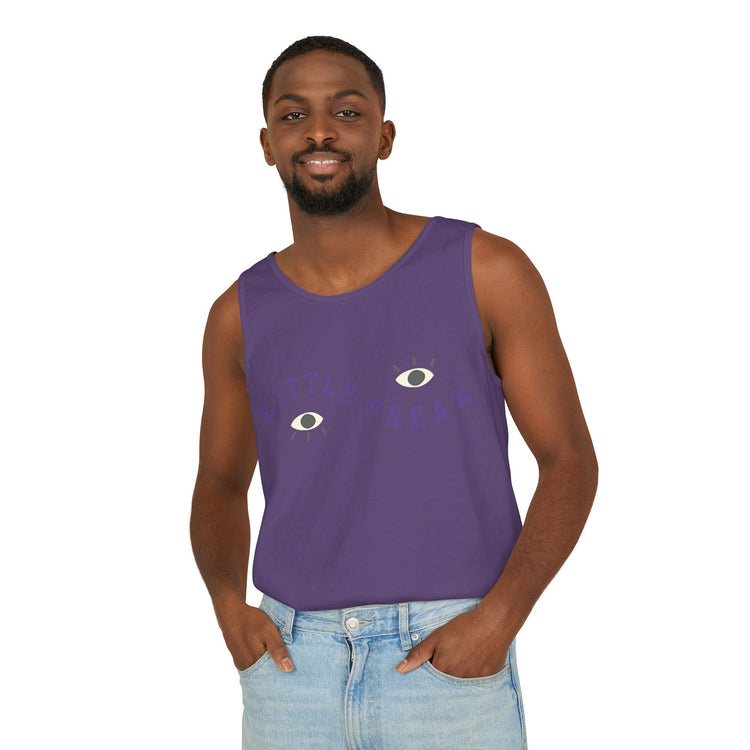Little Freak Unisex Garment-Dyed Tank Top - Fandom-Made