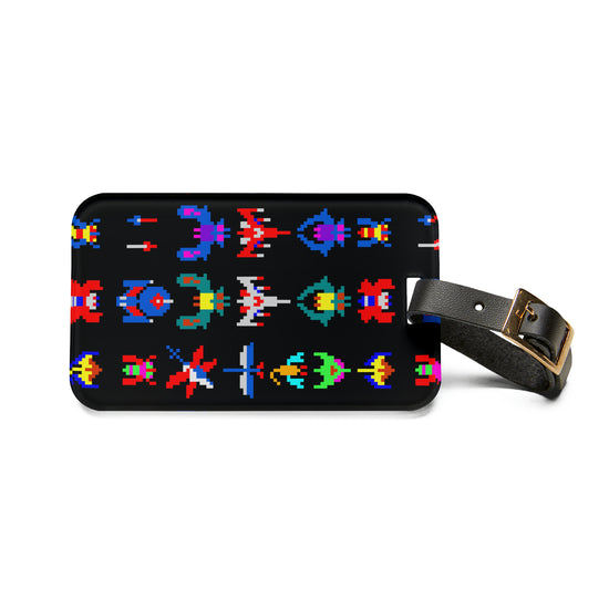 Galaga Luggage Tag - Fandom-Made