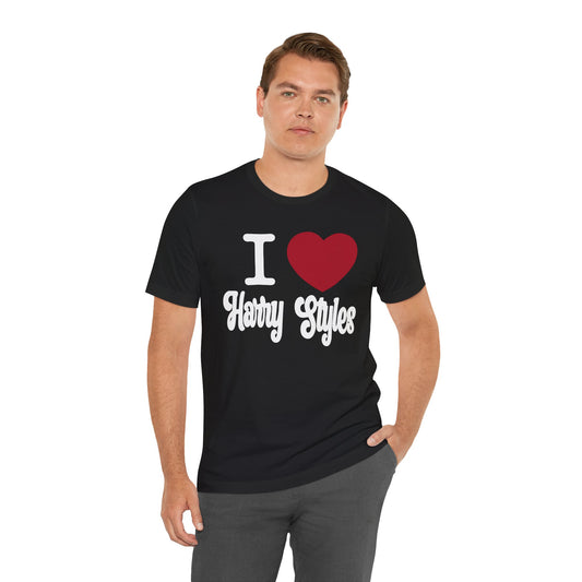 I Love Harry Unisex T-Shirt - Fandom-Made