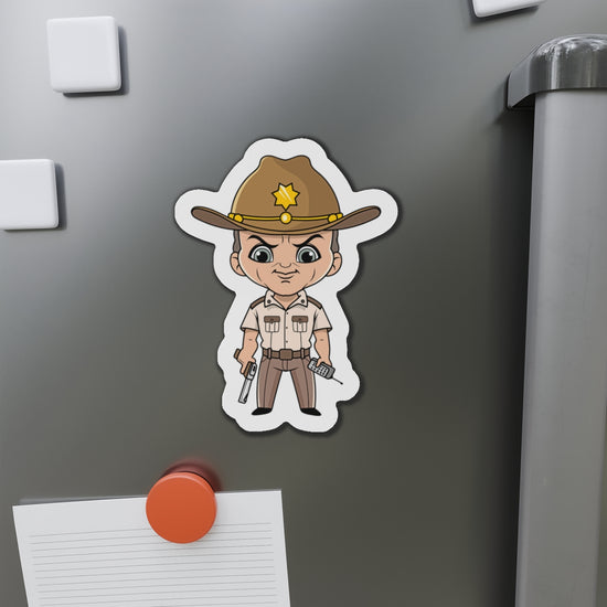 Rick Grimes Die-Cut Magnet - Fandom-Made