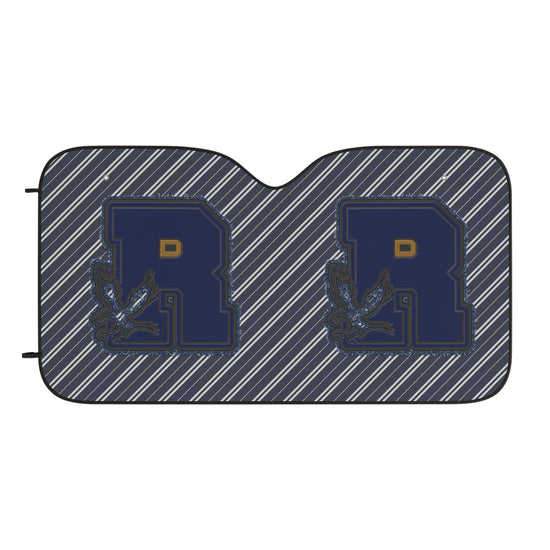 Ravenclaw R Embroidery Design Car Sun Shades - Fandom-Made