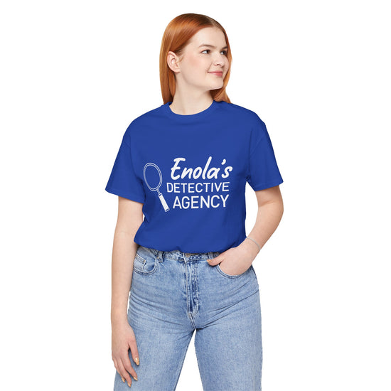 Enola's Detective Agency Unisex T-Shirt - Fandom-Made