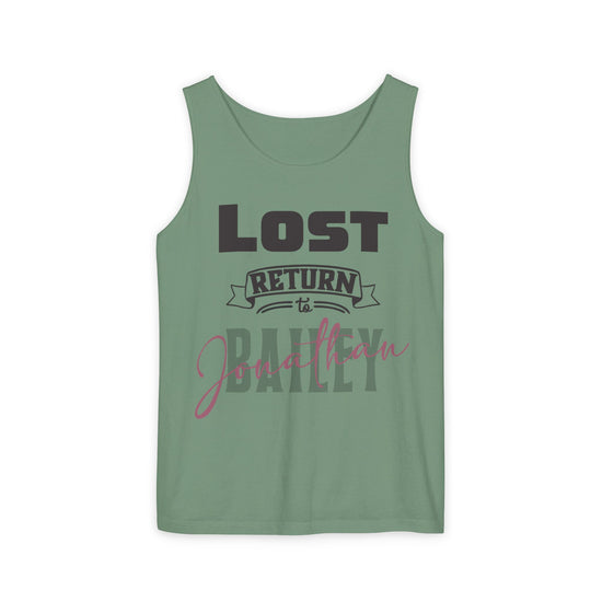 Lost Return To Jonathan Bailey Unisex Tank Top - Fandom-Made