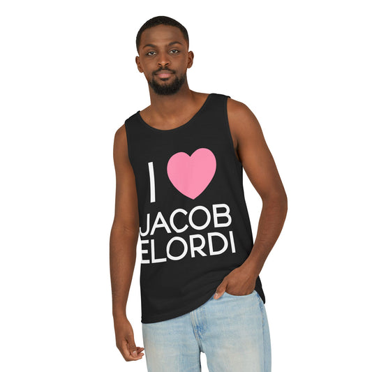I Love Jacob Elordi Unisex Tank Top - Fandom-Made