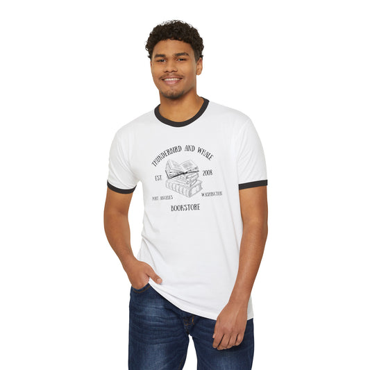 Thunderbird And Whale Ringer T-Shirt