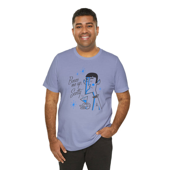 Booze Me Up Scotty Unisex T-Shirt - Fandom-Made