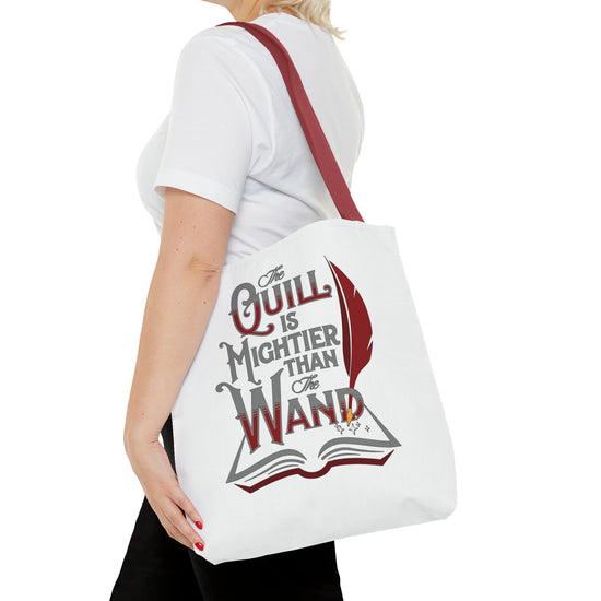 Quill Is Mightier Than The Wand Tote Bag - Fandom-Made