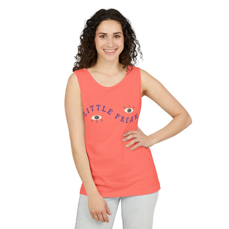 Little Freak Unisex Garment-Dyed Tank Top - Fandom-Made
