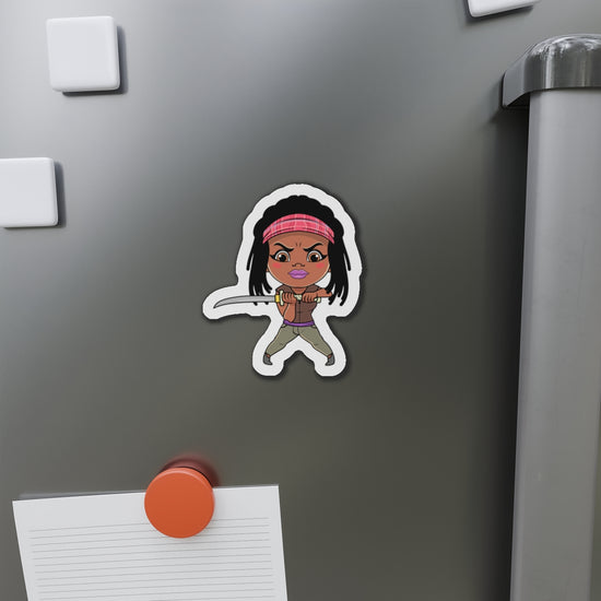Michonne-Cut Magnet - Fandom-Made